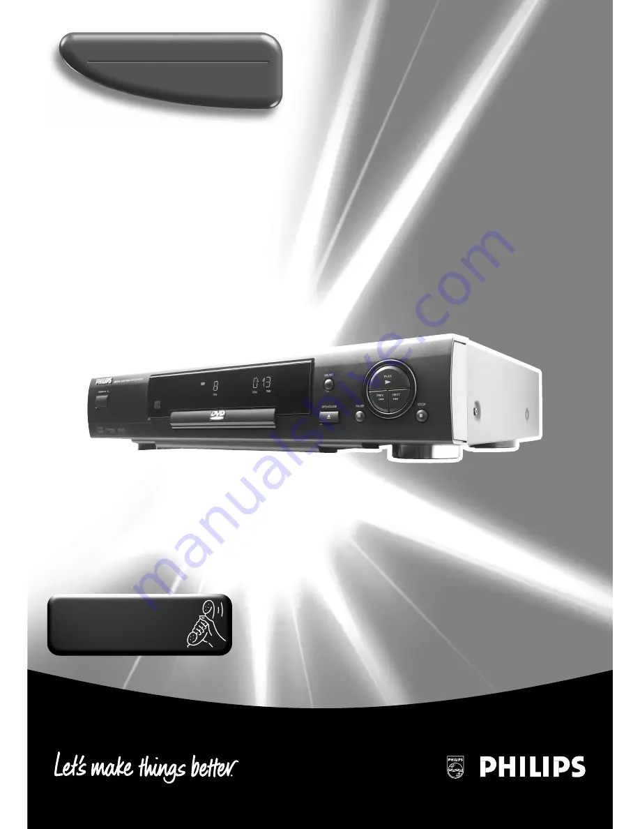 Philips DVD 711 User Manual Download Page 1