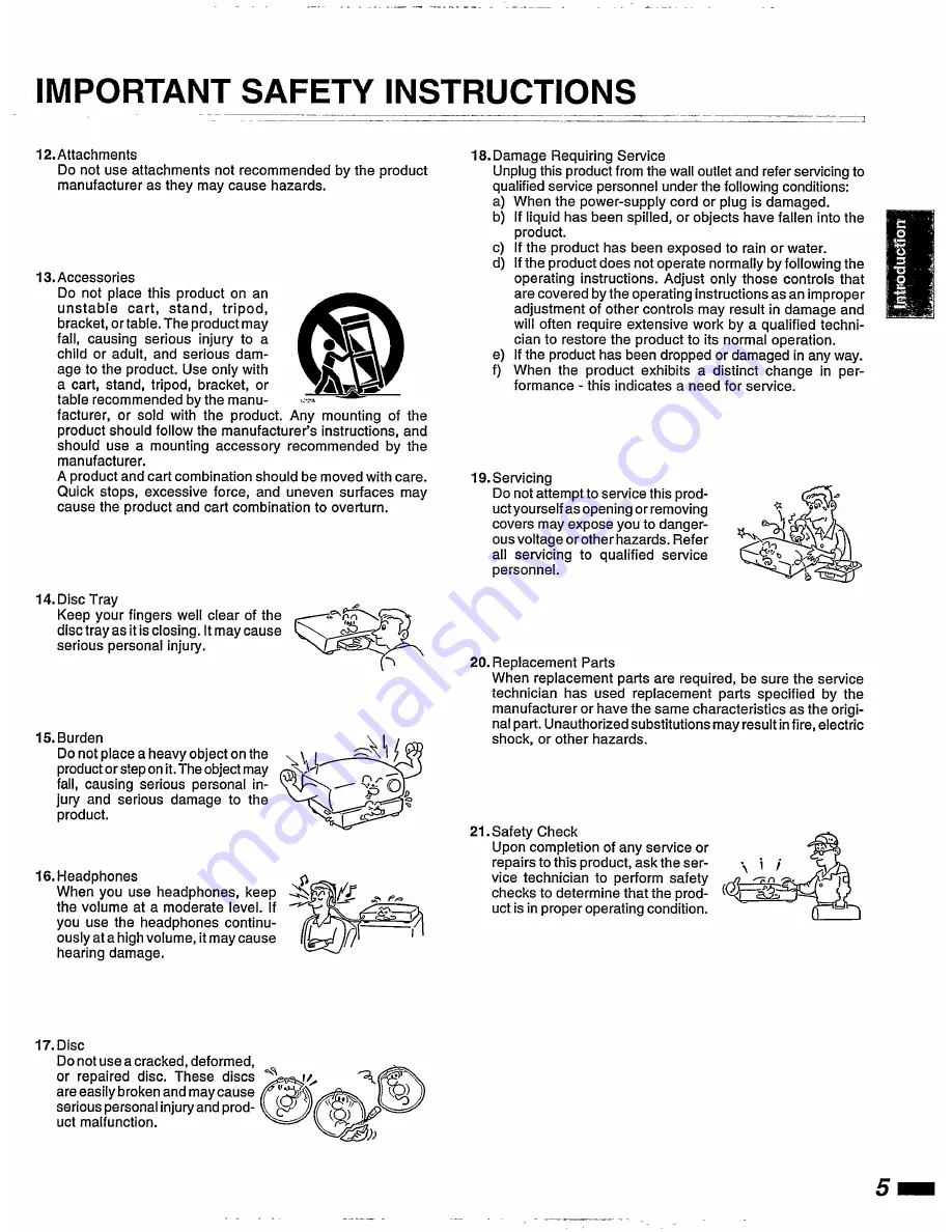 Philips DVD Player User Manual Download Page 7