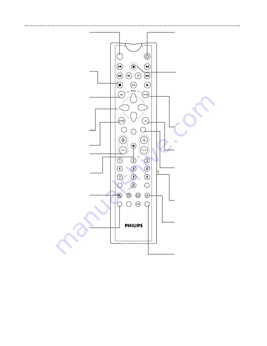 Philips DVD VIDEO RECORDER DVDR985A99 Скачать руководство пользователя страница 20