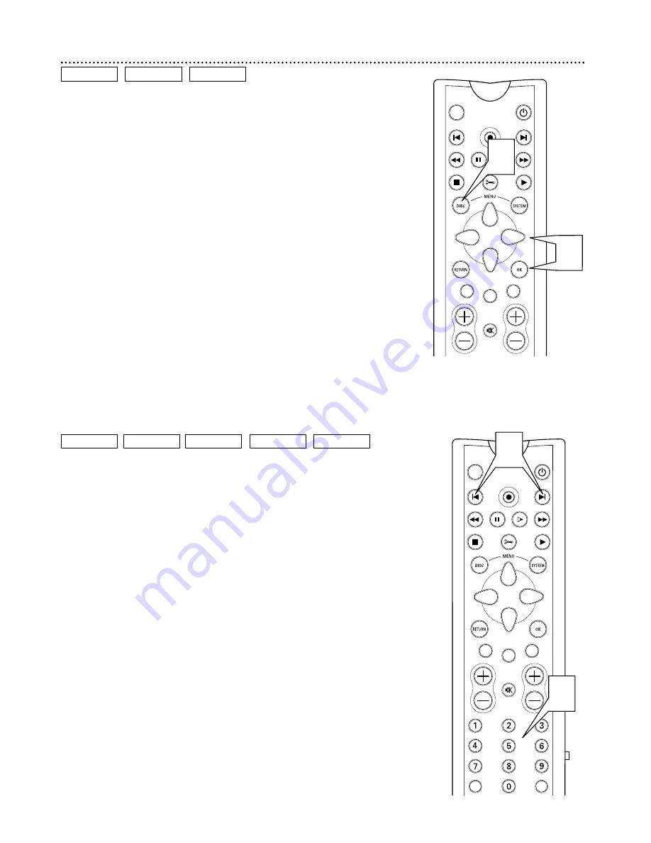 Philips DVD VIDEO RECORDER DVDR985A99 Скачать руководство пользователя страница 28