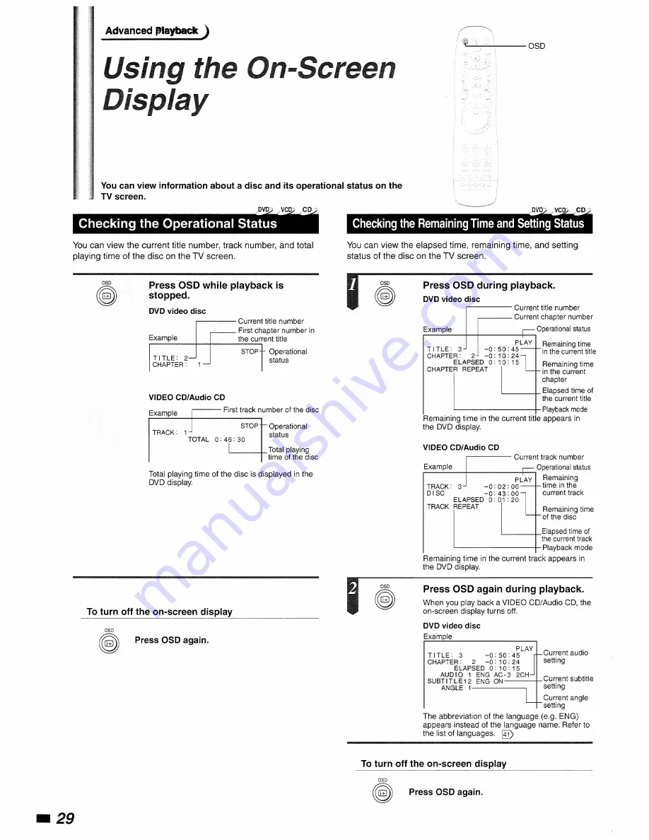 Philips DVD400AV User Manual Download Page 30