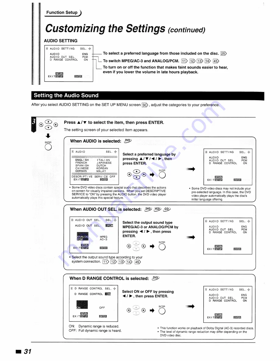 Philips DVD400AV User Manual Download Page 32