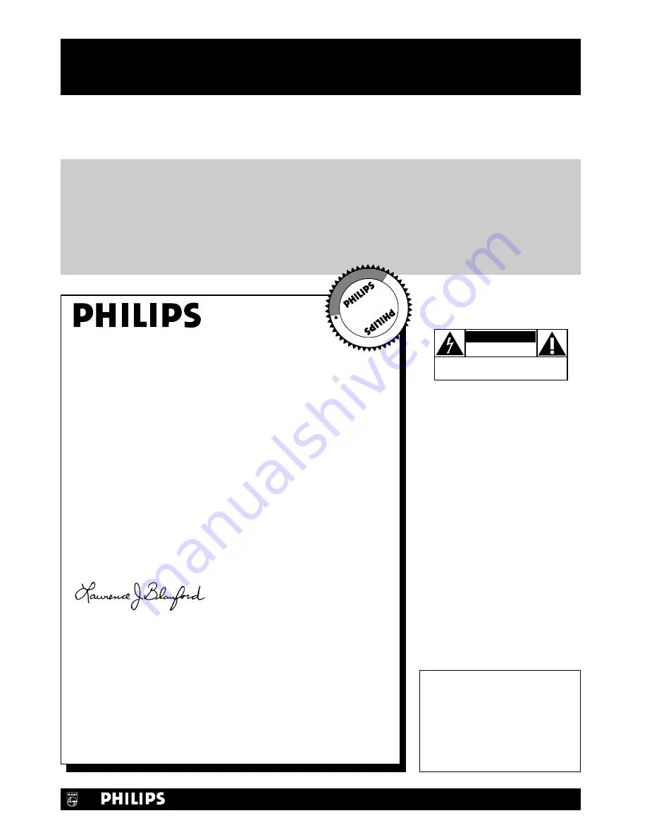 Philips DVD615 Owner'S Manual Download Page 2