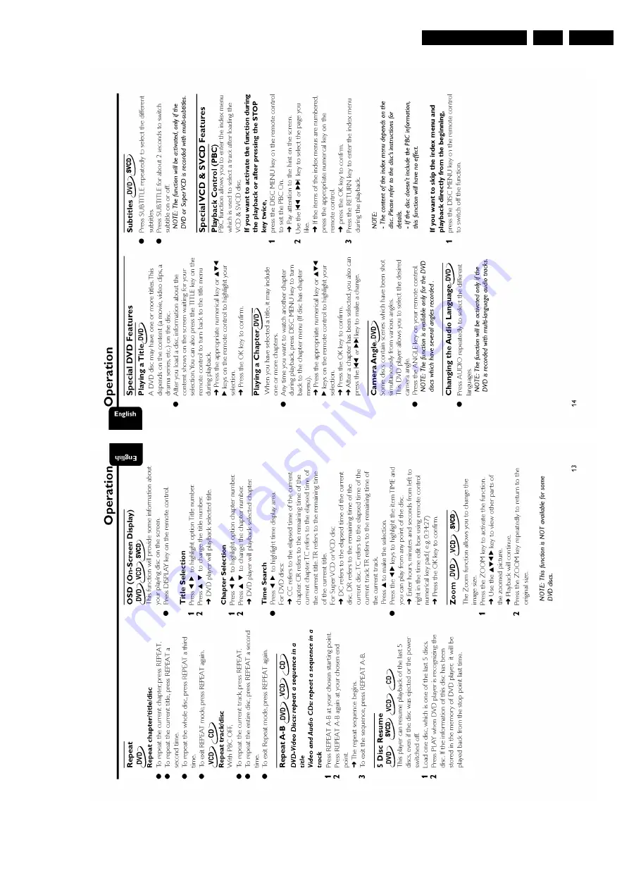 Philips DVD625 Service Manual Download Page 9