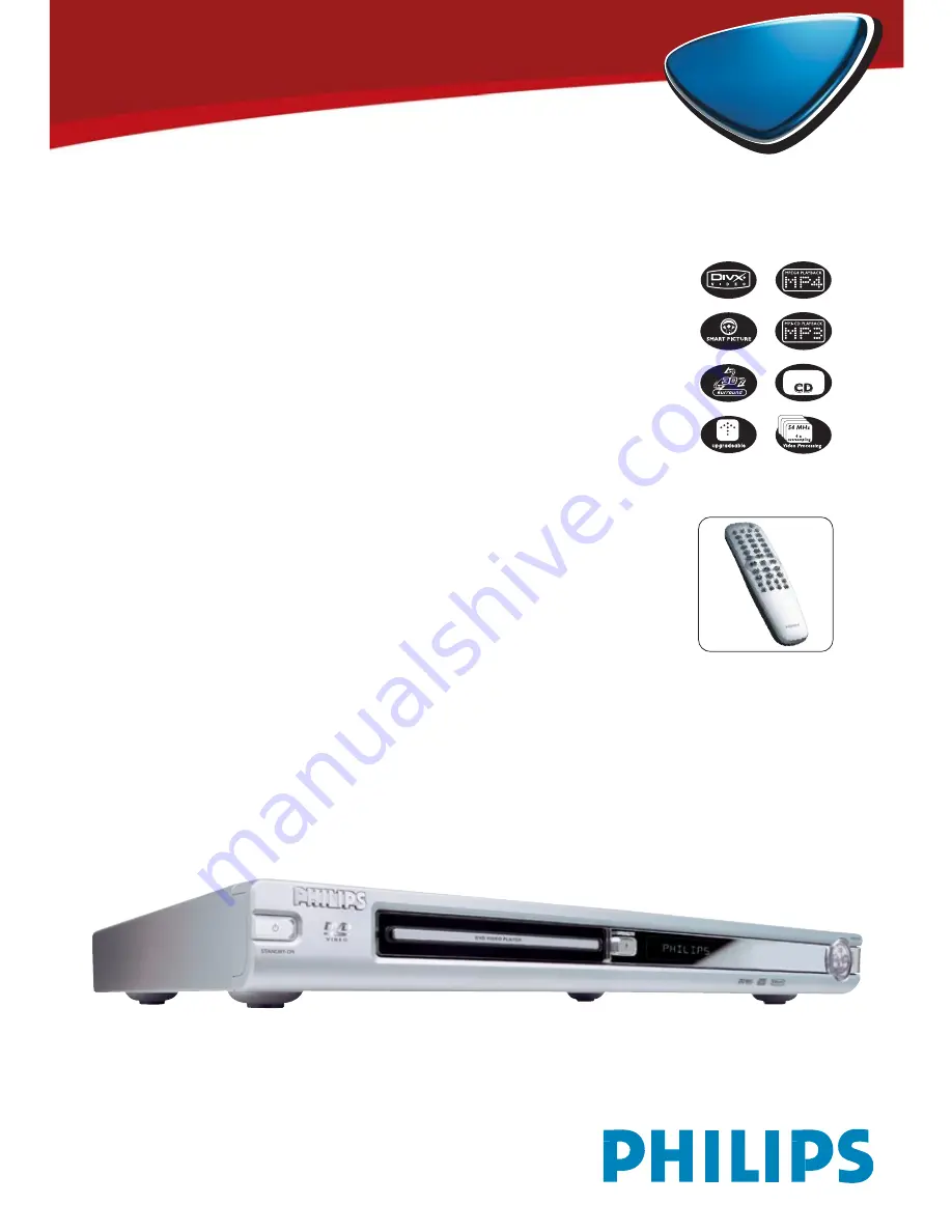 Philips DVD737 Скачать руководство пользователя страница 1