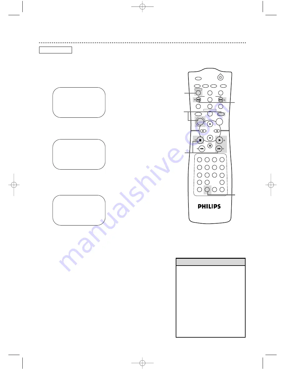 Philips DVD740VR Скачать руководство пользователя страница 45