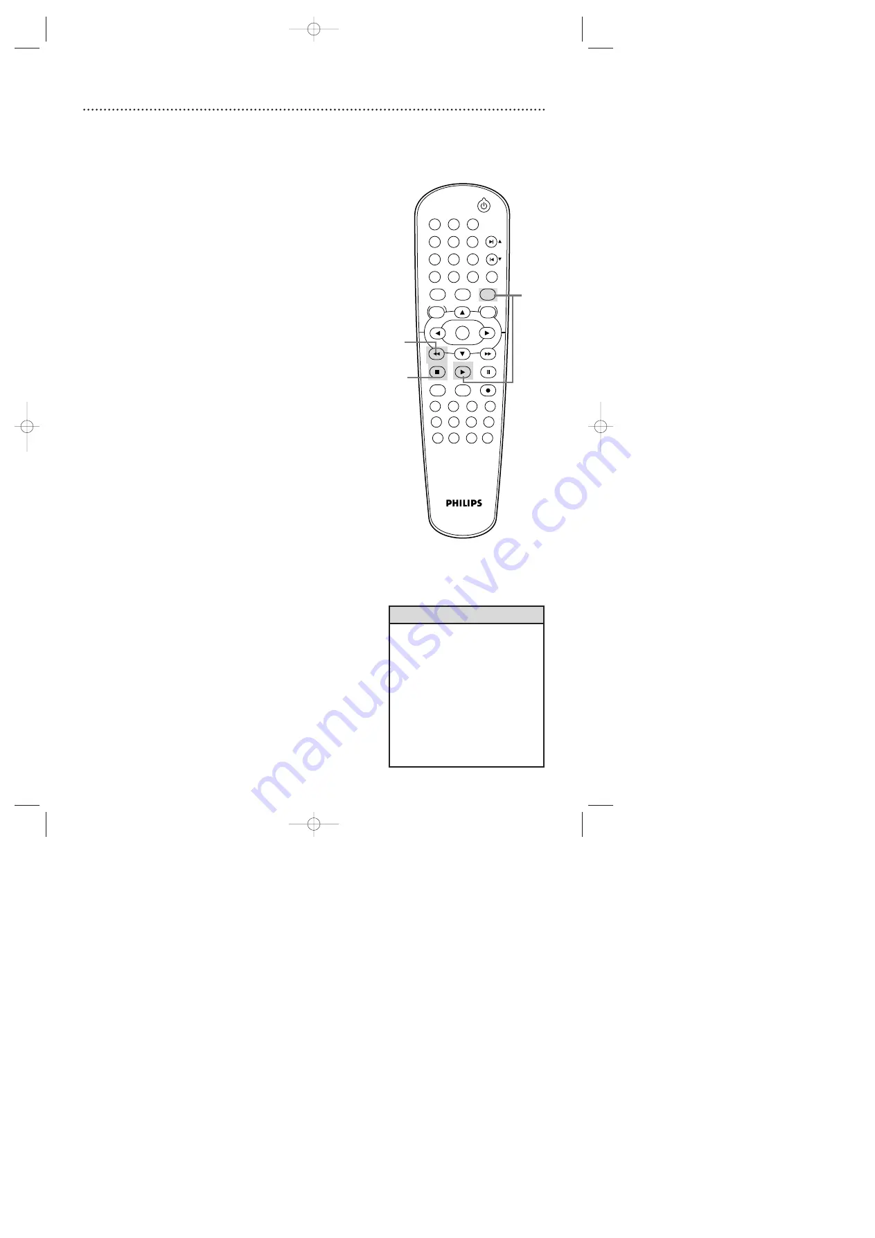 Philips DVD750VR Owner'S Manual Download Page 18