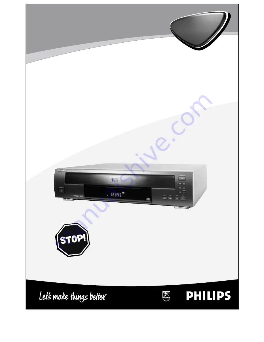 Philips DVD782CH Owner'S Manual Download Page 1