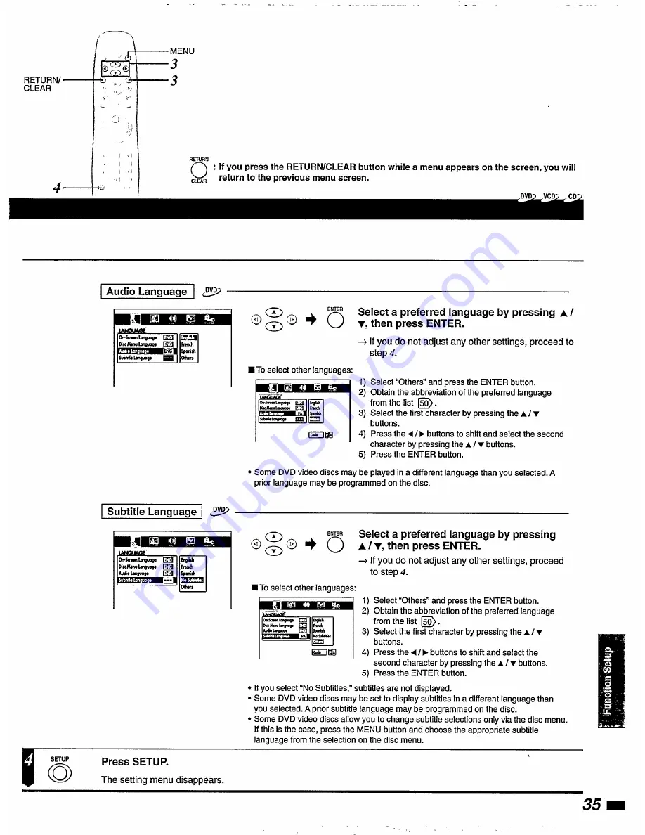 Philips DVD850AT99 Instructions For Use Manual Download Page 35