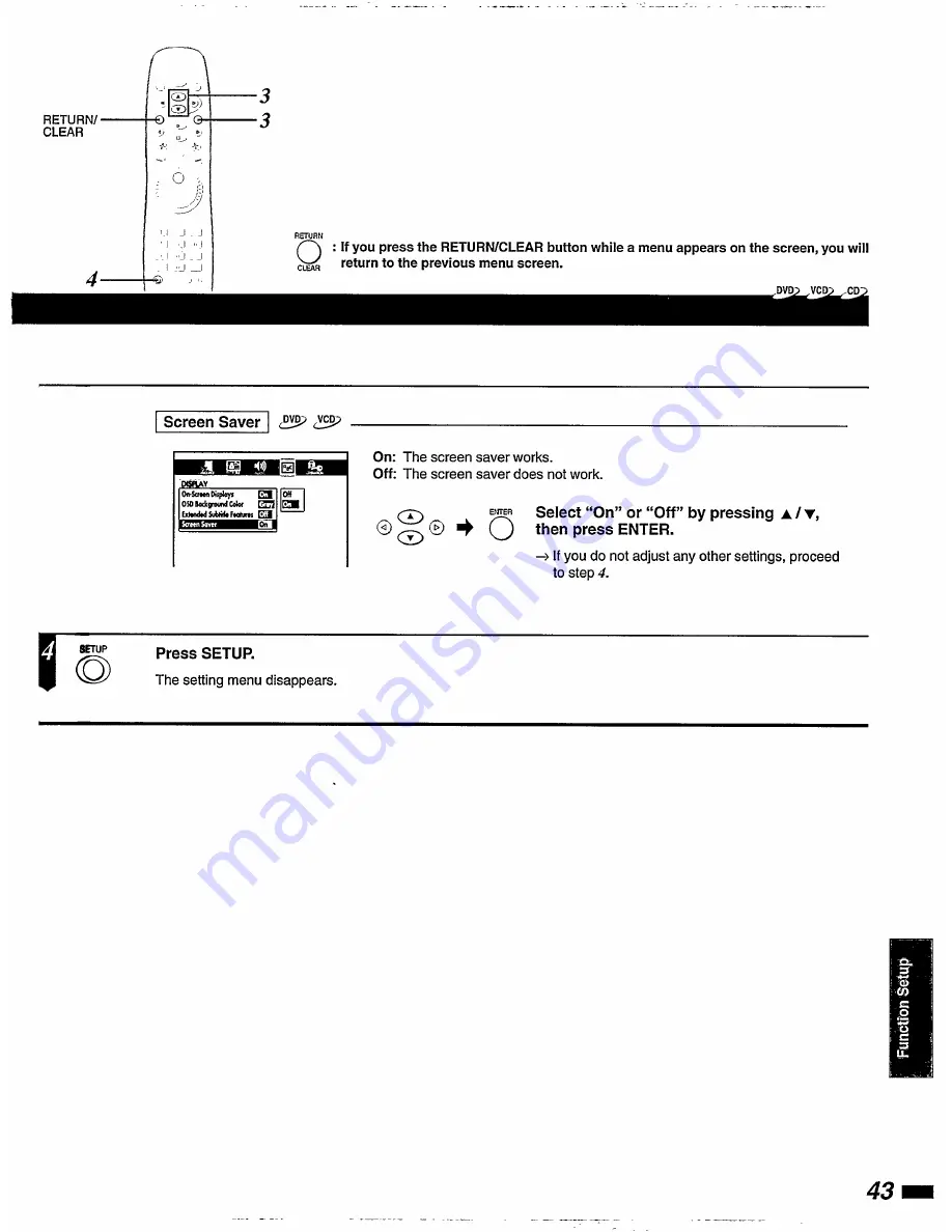 Philips DVD855AT Скачать руководство пользователя страница 45