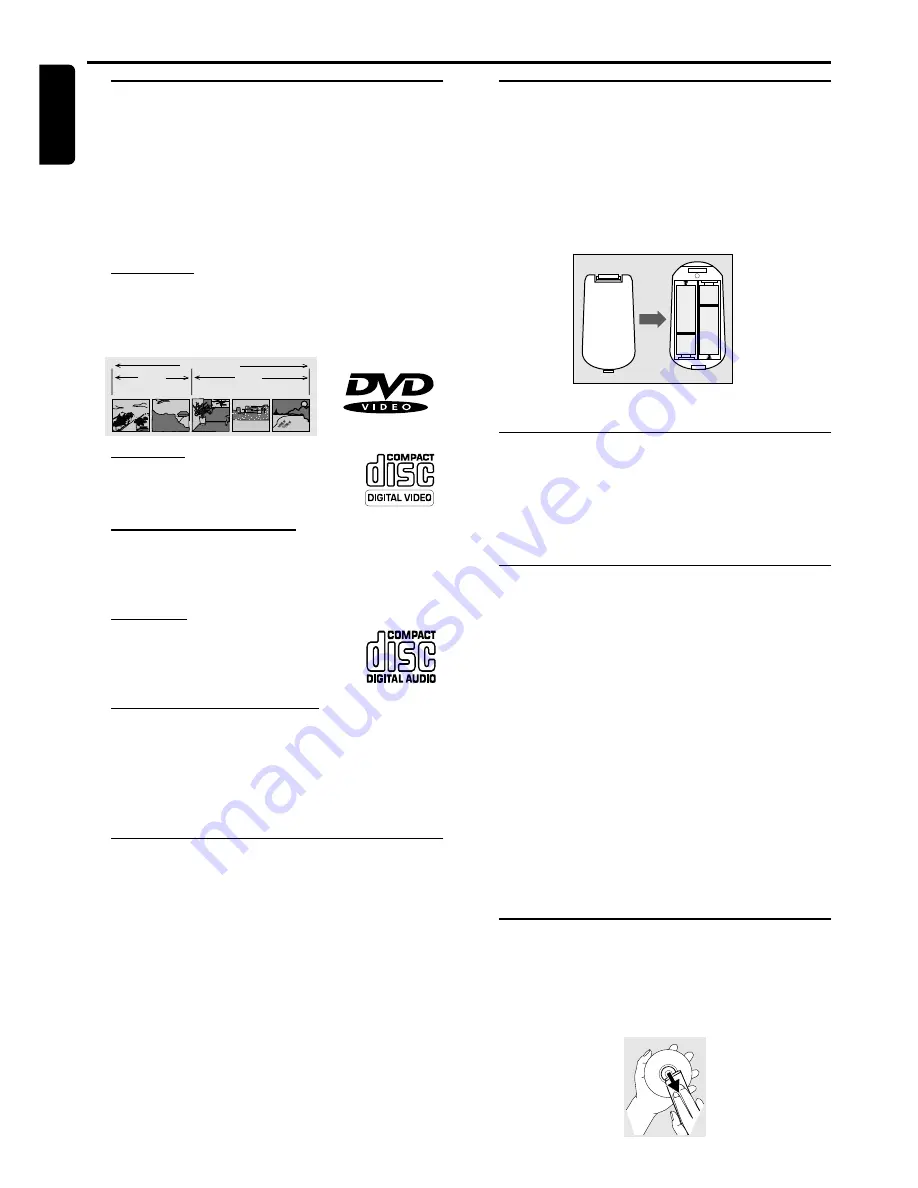 Philips DVD870 DesignLine Owner'S Manual Download Page 6