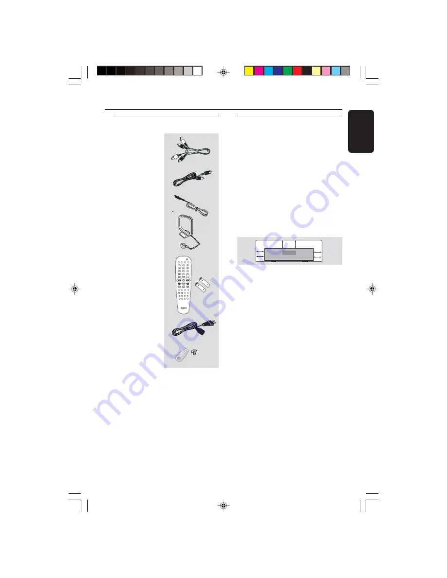 Philips DVDR3355 User Manual Download Page 5