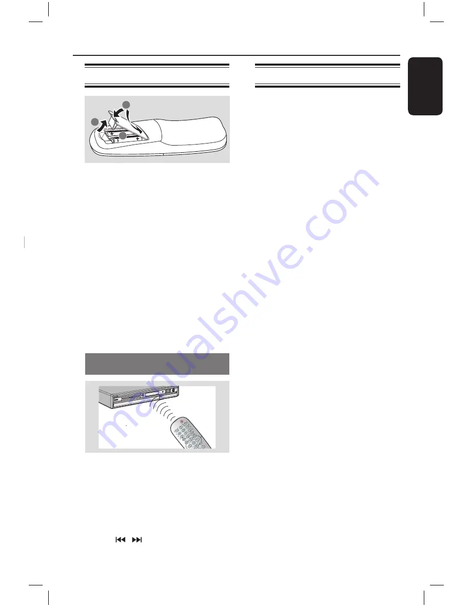 Philips DVDR3355 User Manual Download Page 47