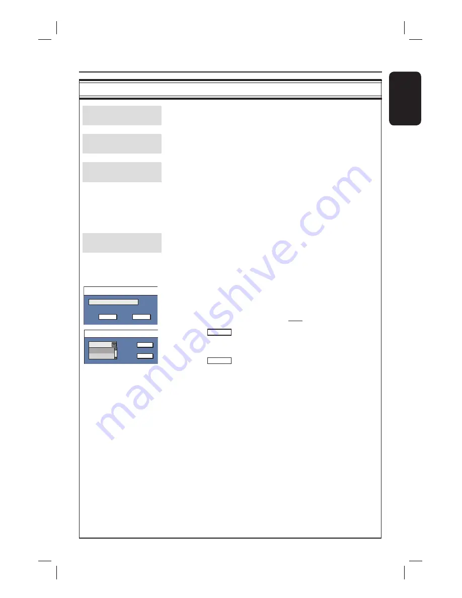 Philips DVDR3400 User Manual Download Page 59