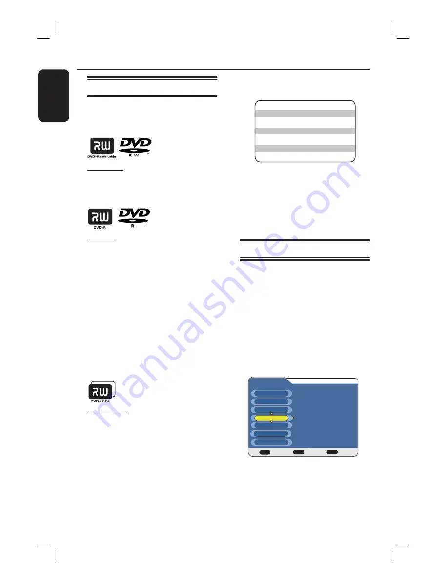 Philips DVDR3460 User Manual Download Page 22