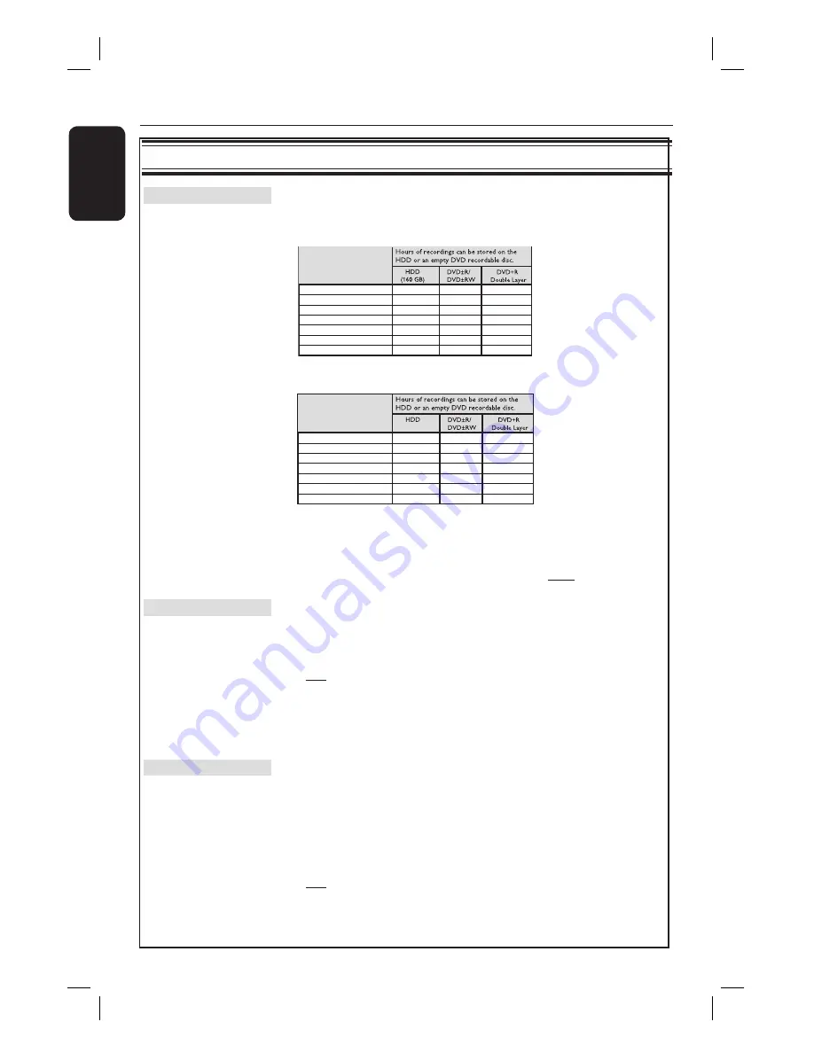 Philips DVDR5520H User Manual Download Page 42