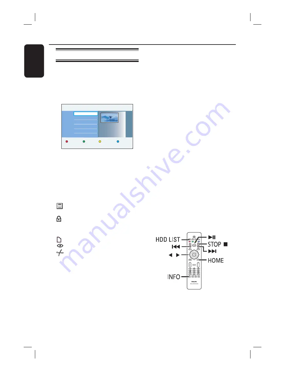 Philips DVDR5520H User Manual Download Page 60