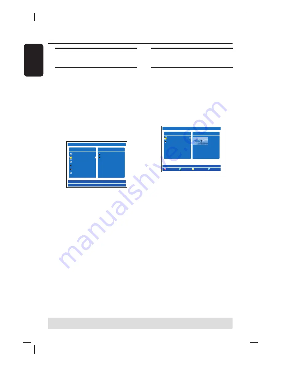 Philips DVDR7250H User Manual Download Page 54