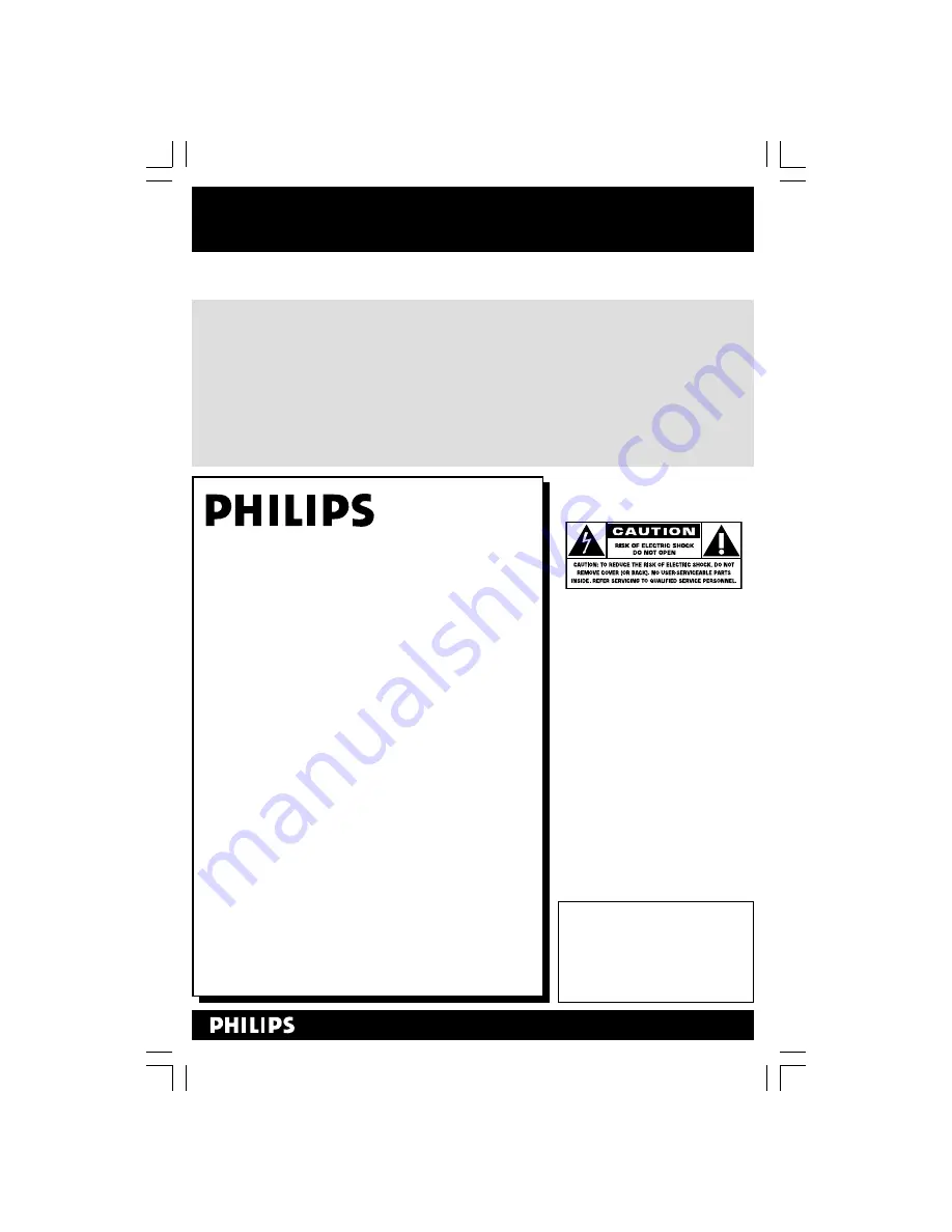 Philips DVP 3040 User Manual Download Page 2