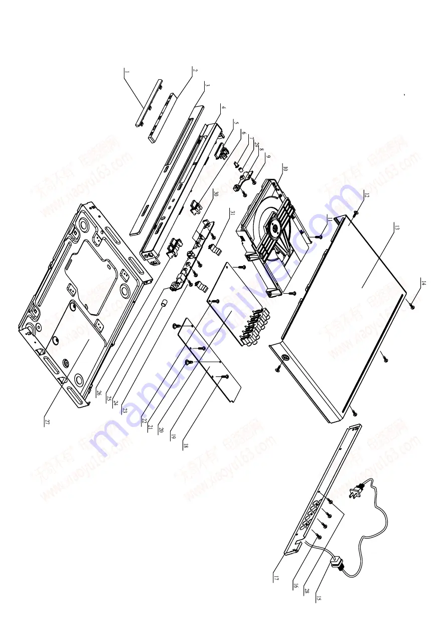 Philips DVP 3040K/93 Service Manual Download Page 37