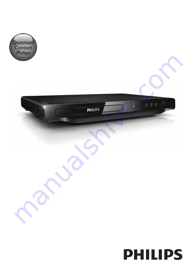 Philips DVP3000 User Manual Download Page 1