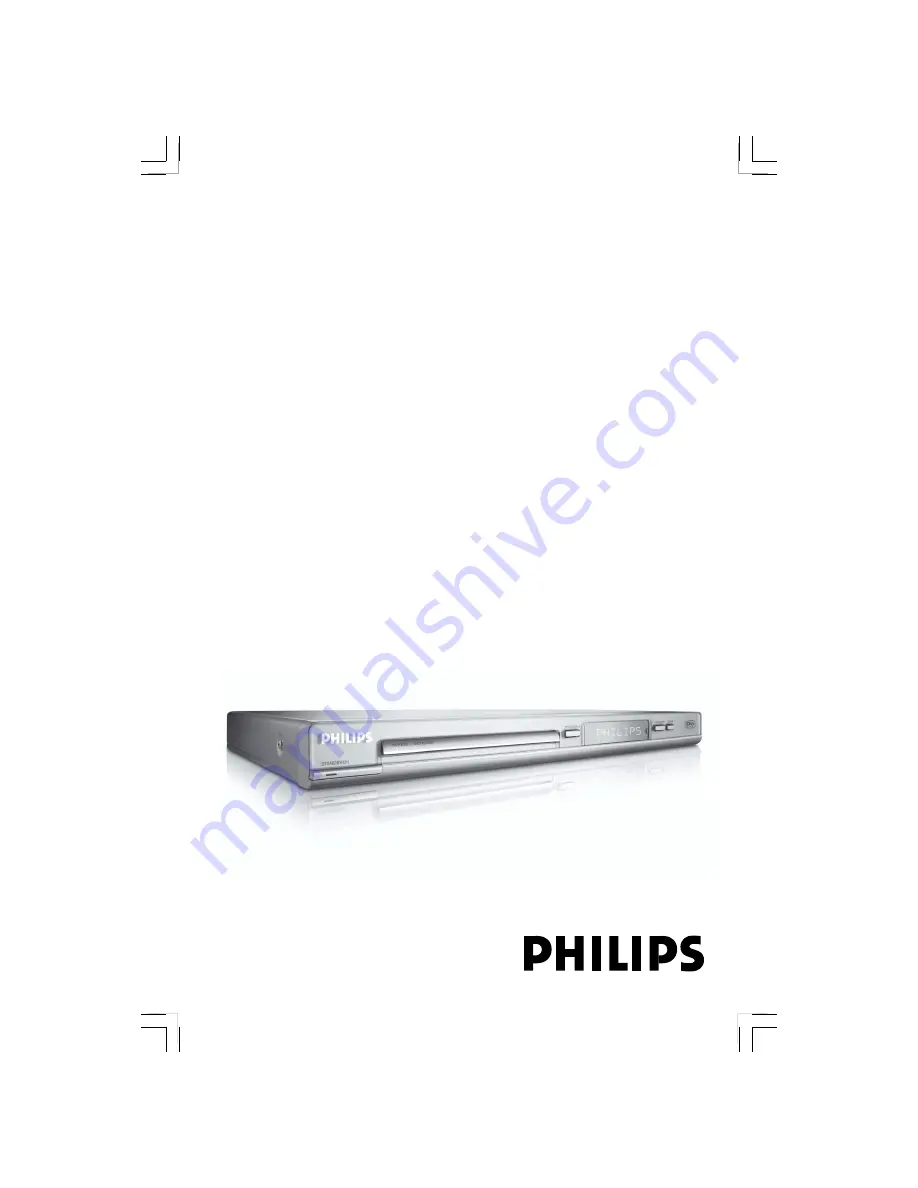 Philips DVP3026 User Manual Download Page 1