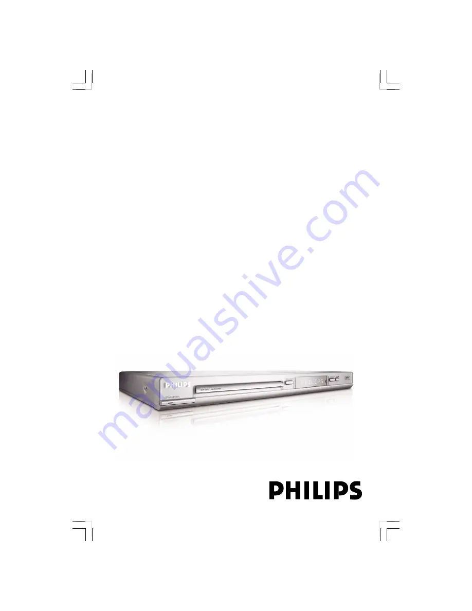 Philips DVP3046 User Manual Download Page 1