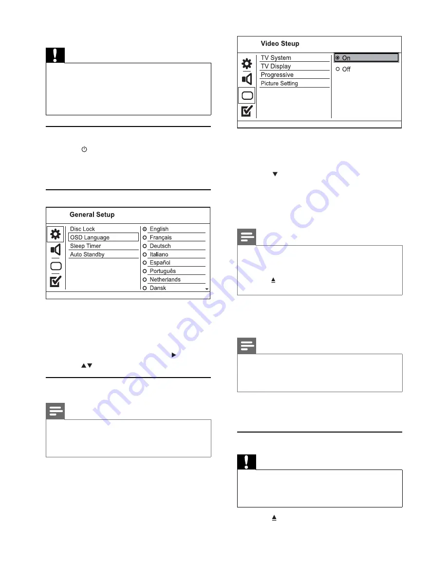 Philips DVP3100 User Manual Download Page 7