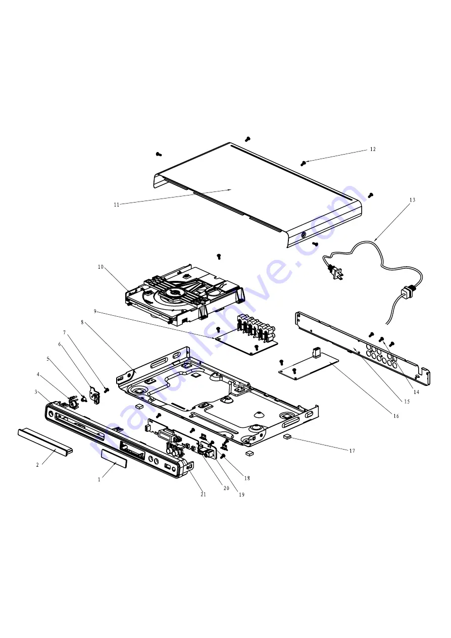 Philips DVP3358 Service Manual Download Page 43