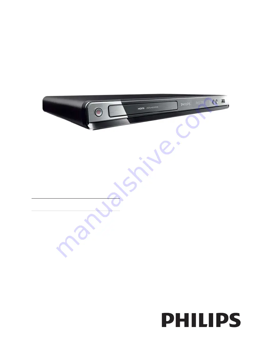 Philips DVP3588 User Manual Download Page 1