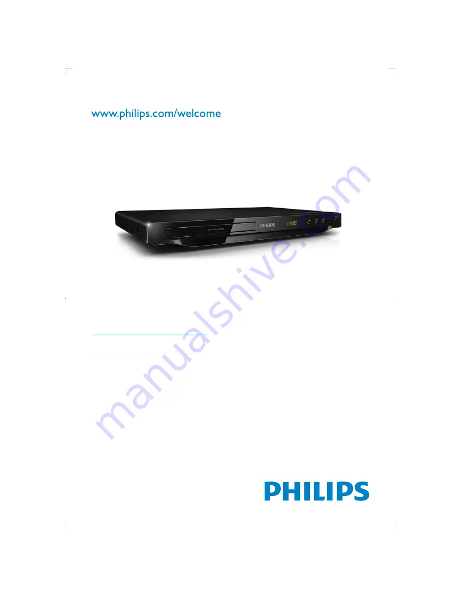 Philips DVP3850G User Manual Download Page 1