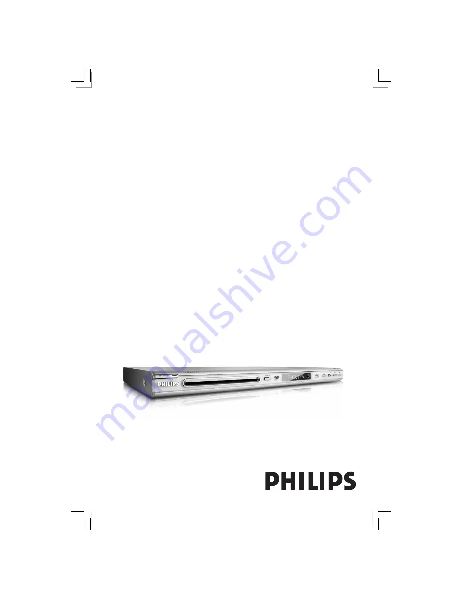 Philips DVP5100 Скачать руководство пользователя страница 1