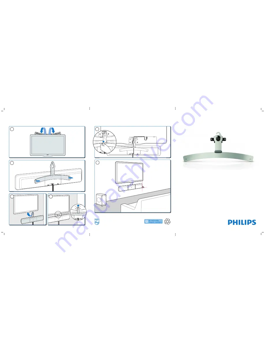 Philips Easy Bracket STS1000/00 Quick Start Download Page 1