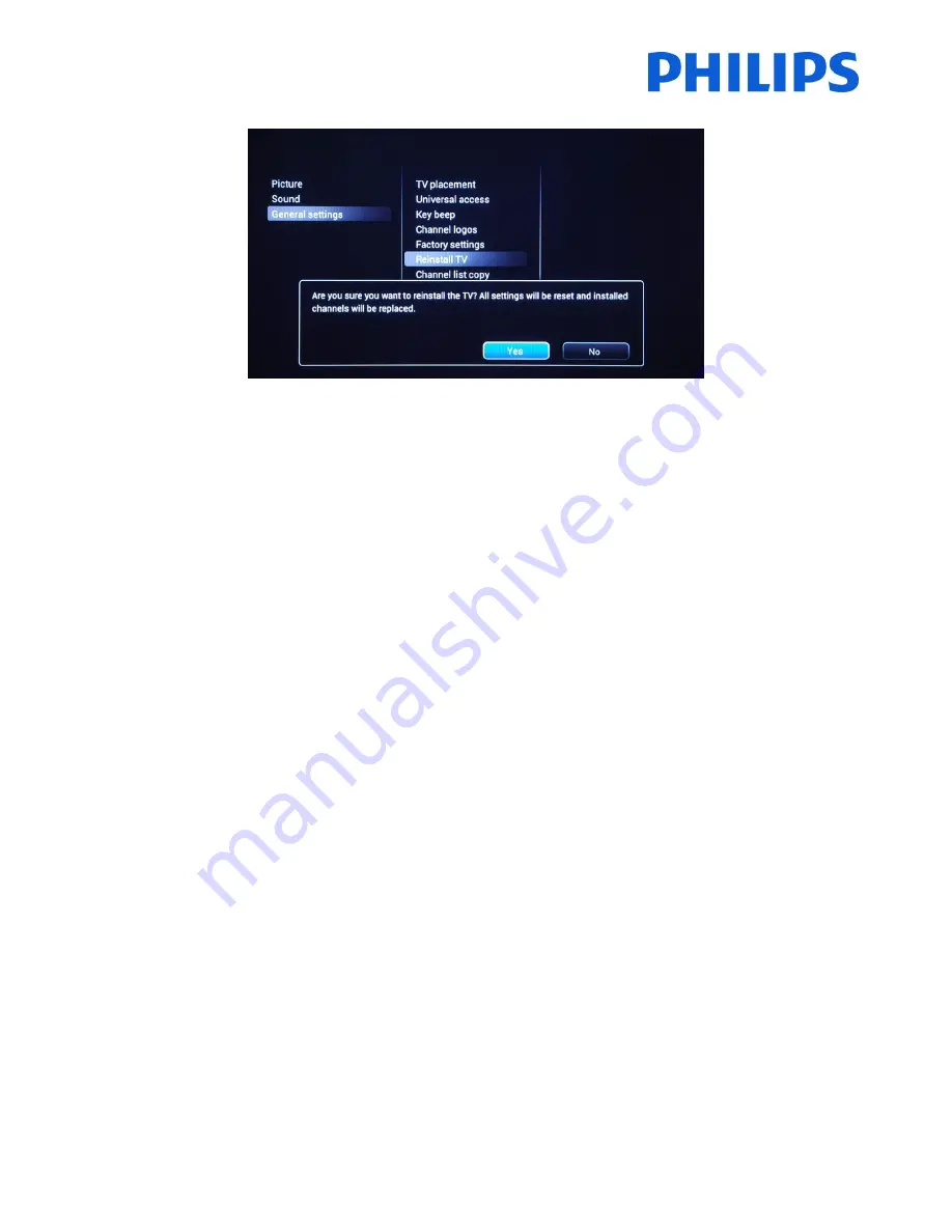 Philips EasySuite 32HFL3008D/10 Installation Manual Download Page 8