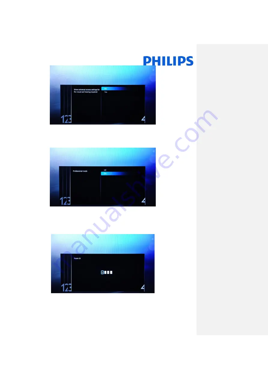 Philips EasySuite HFL3 10T Series Installation Manual Download Page 11