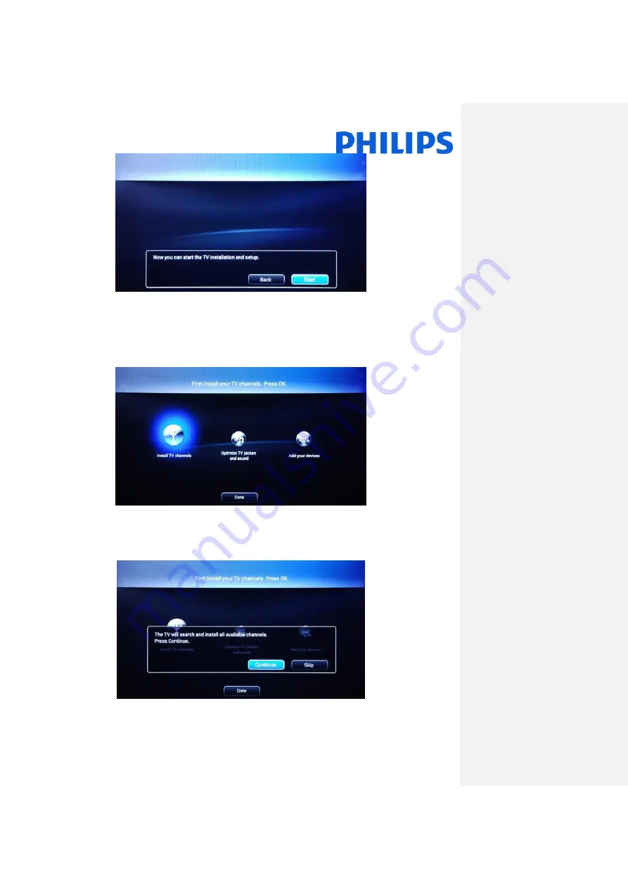 Philips EasySuite HFL3 10T Series Installation Manual Download Page 12