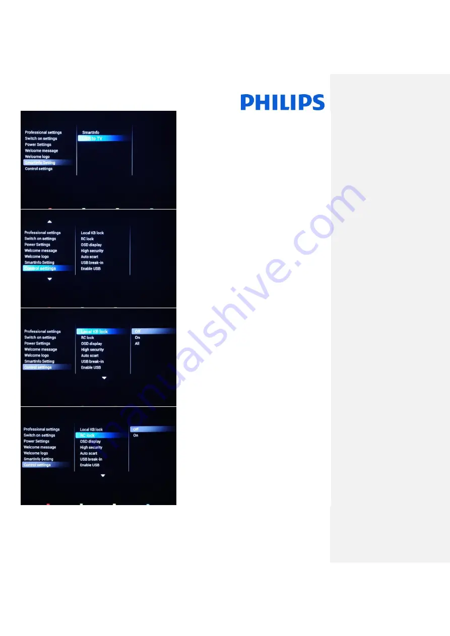 Philips EasySuite HFL3 10T Series Installation Manual Download Page 32