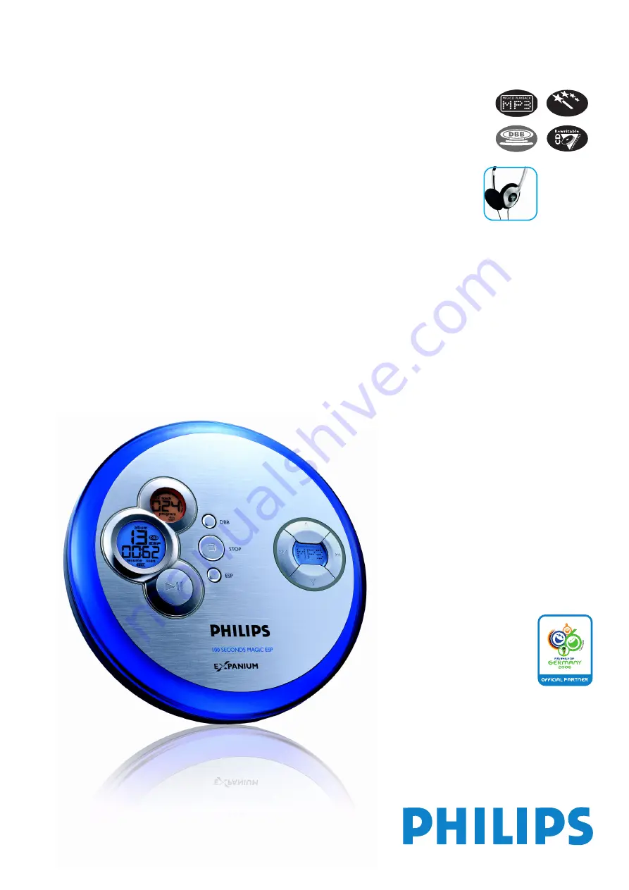 Philips EXP2461 Expanium Specifications Download Page 1