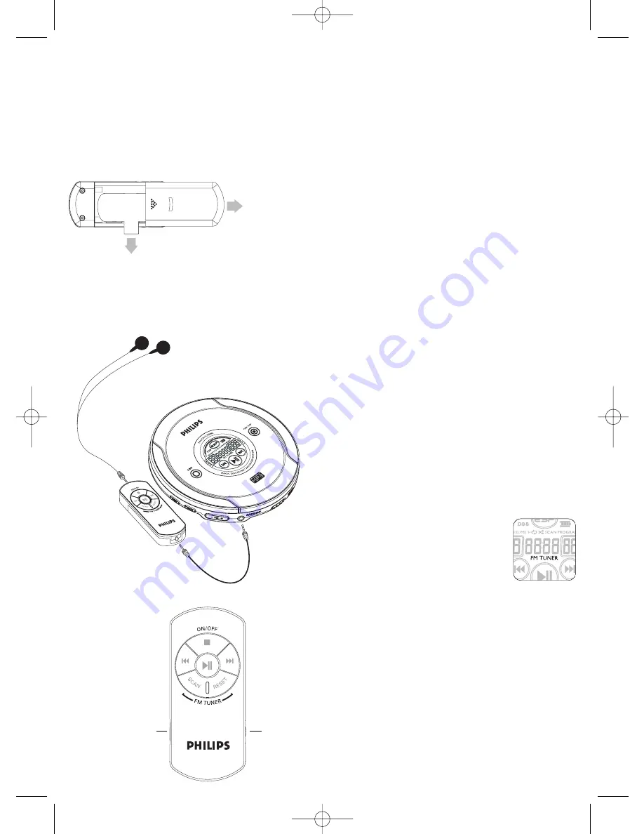 Philips EXP2581 Quick Start Manual Download Page 1