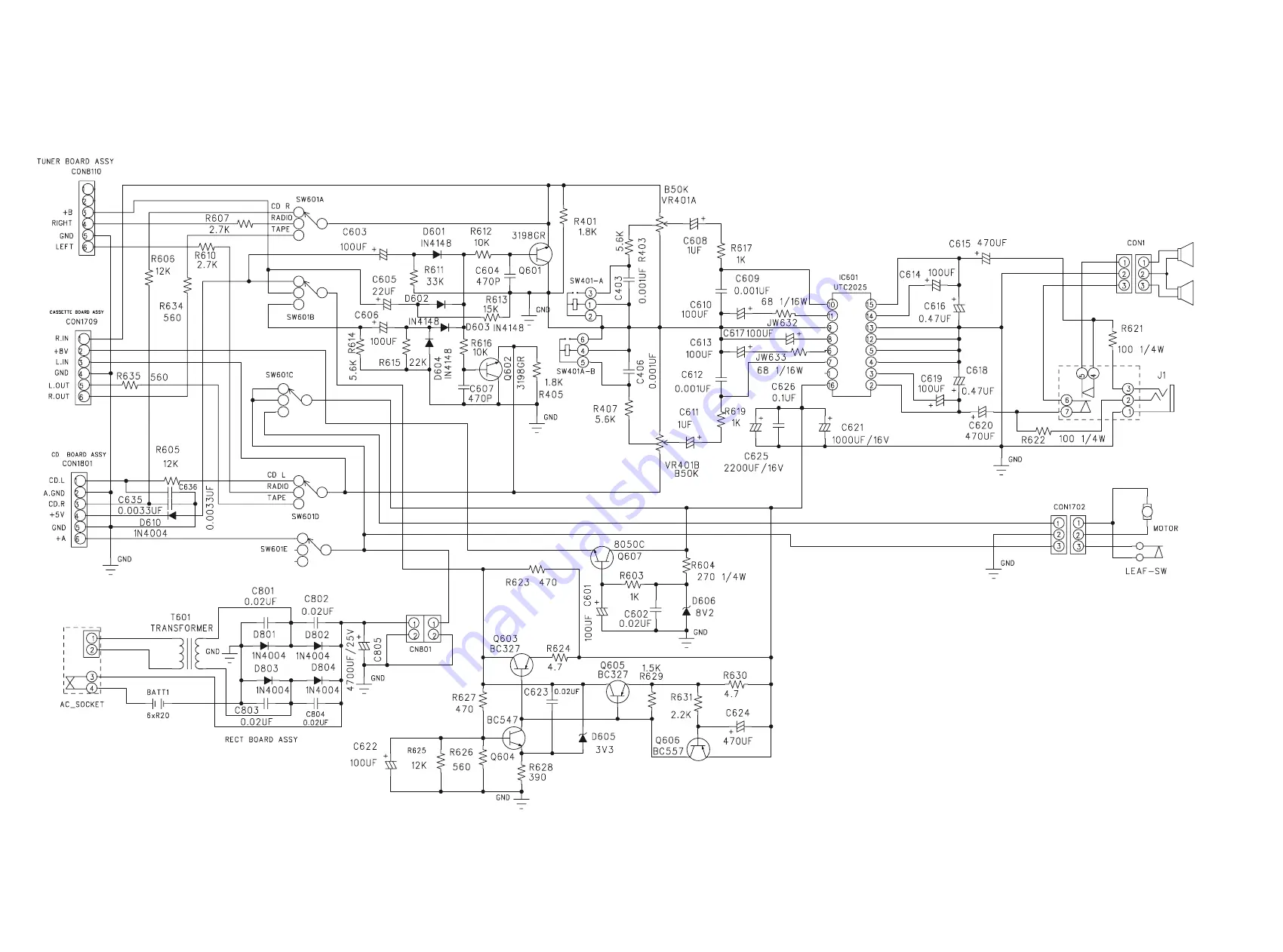 Philips Expanium AZ 5150 Service Manual Download Page 22