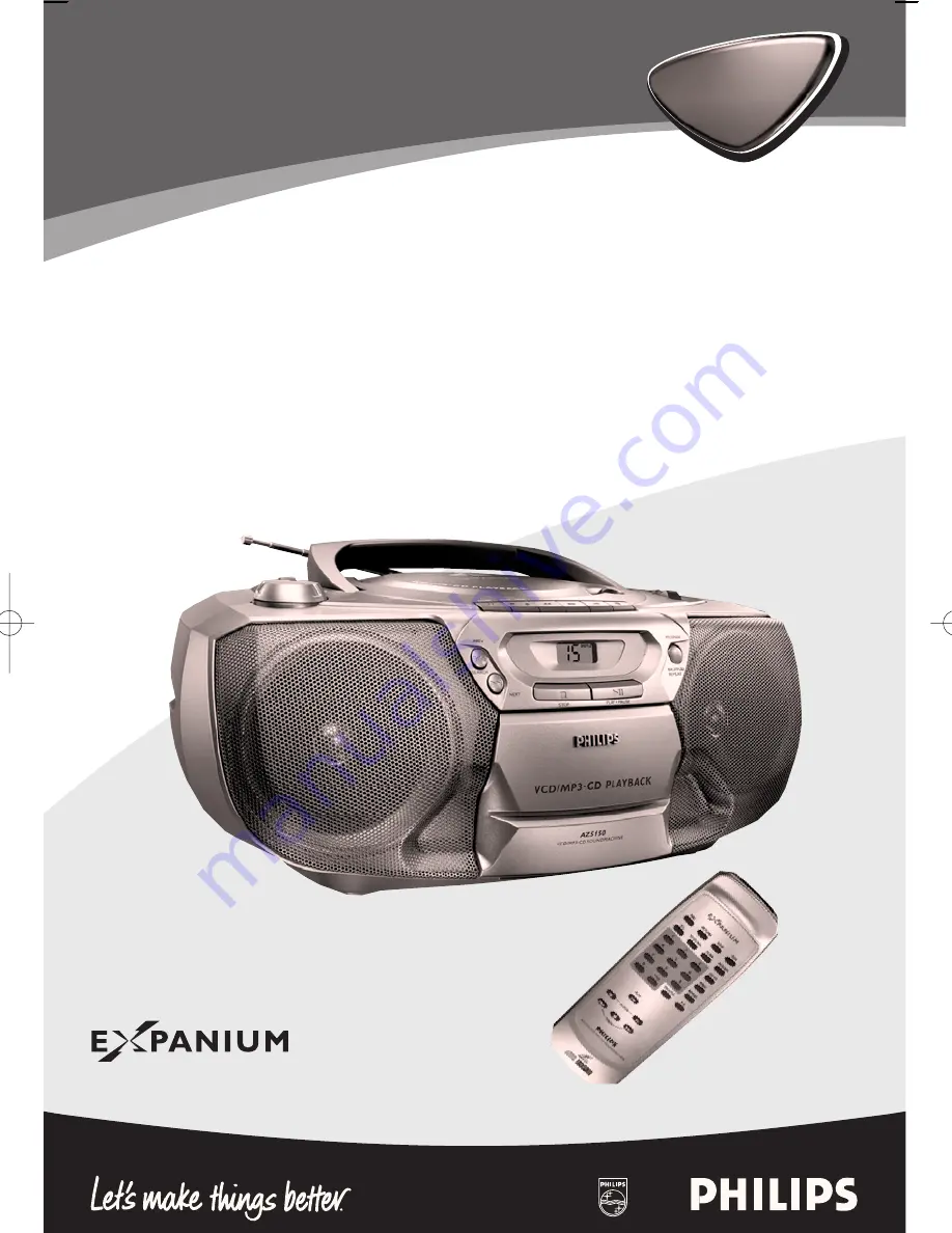 Philips Expanium AZ 5150 User Manual Download Page 1