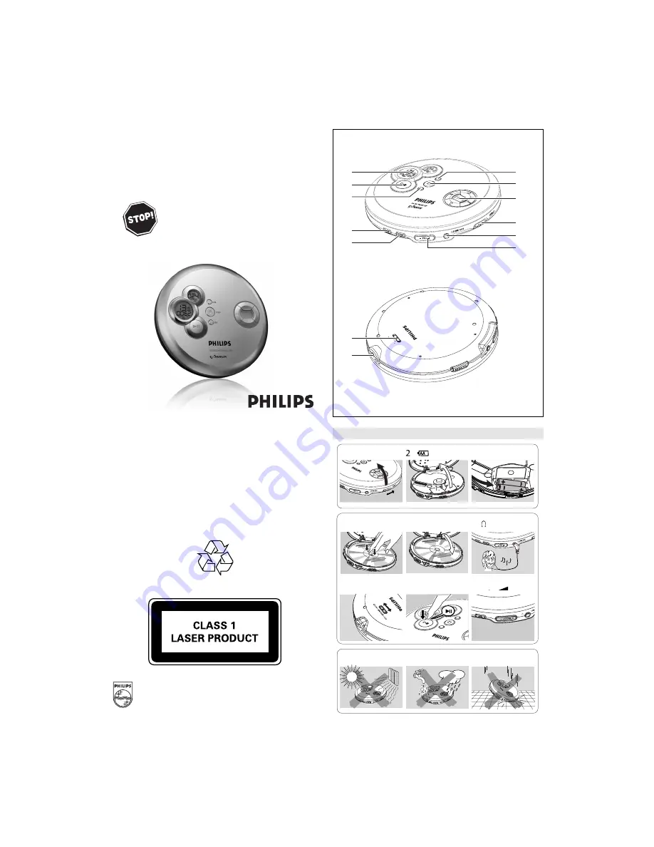 Philips eXpanium EXP-2461 User Manual Download Page 1