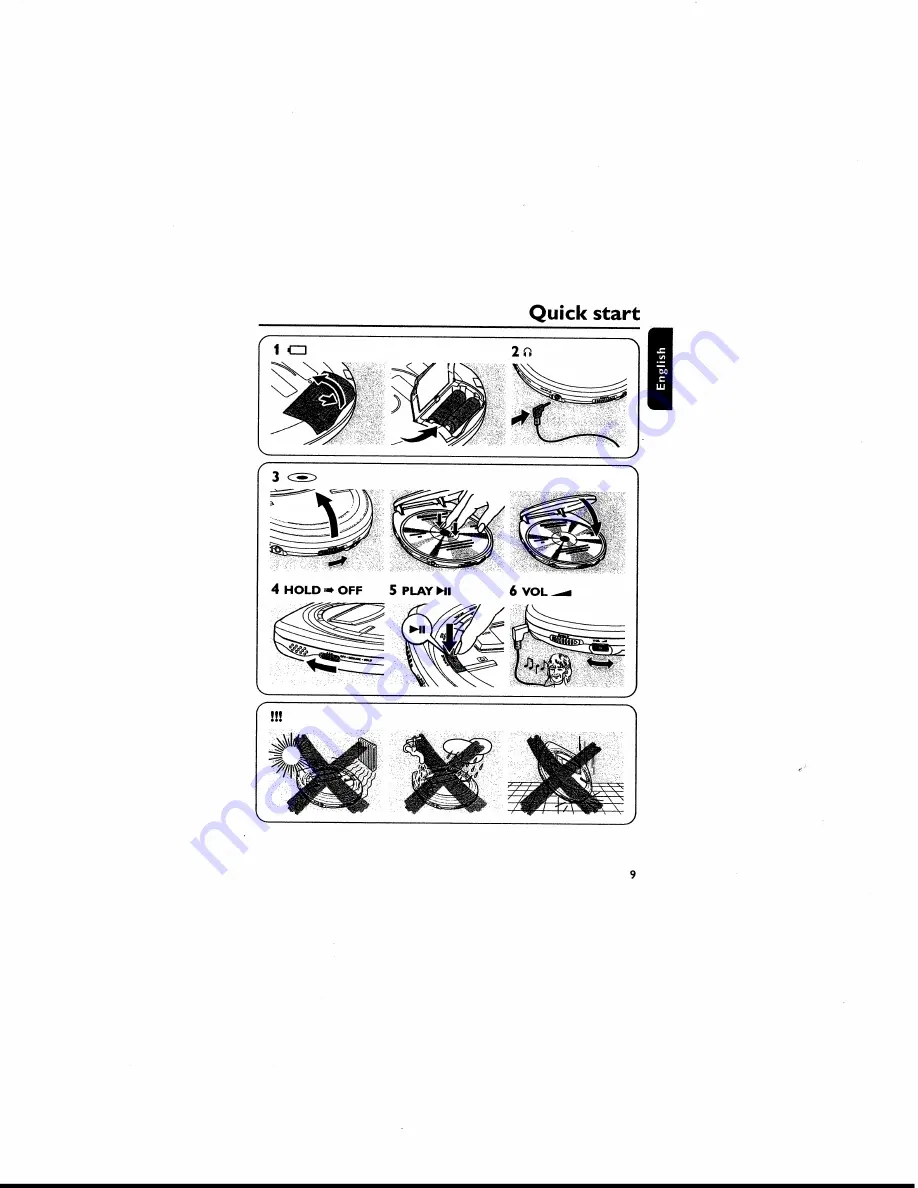 Philips eXpanium eXp 511 Operating Instructions Manual Download Page 9