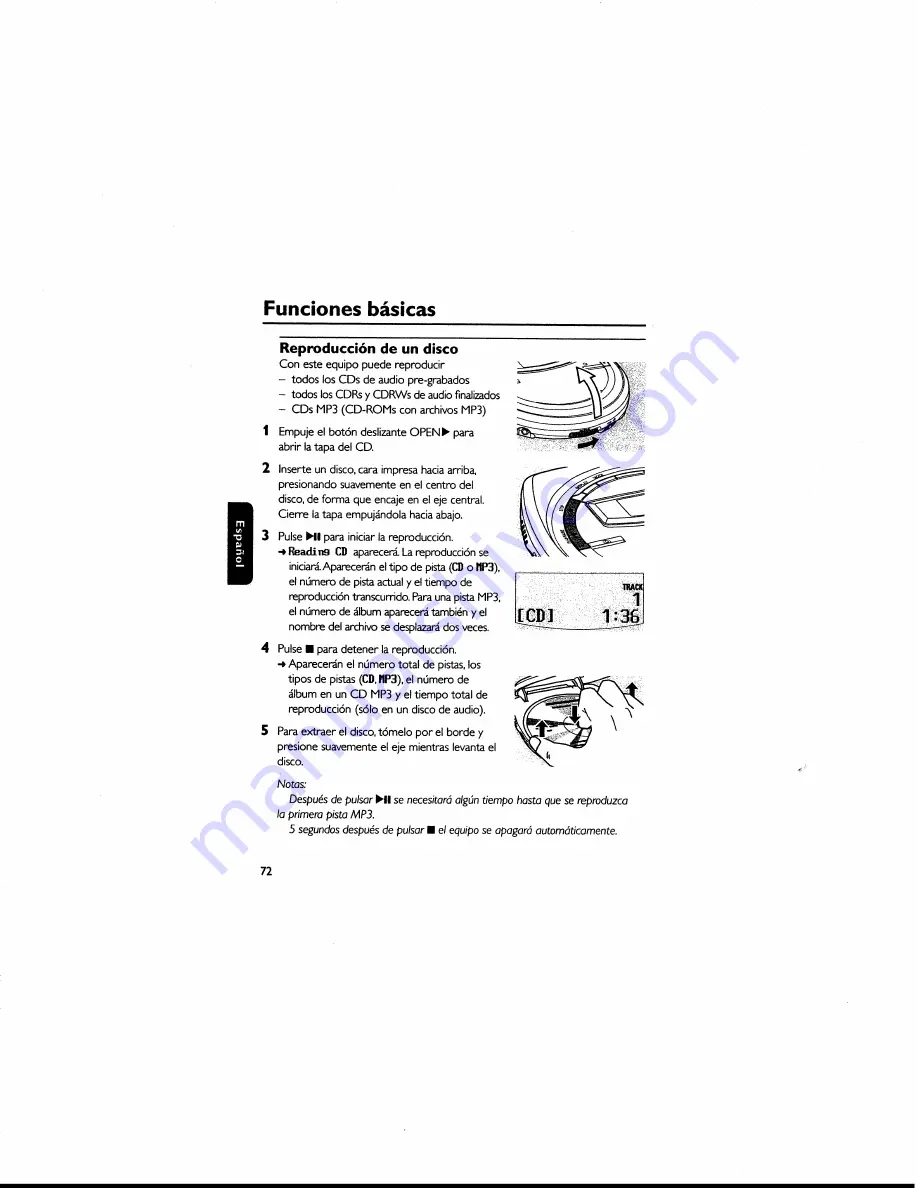 Philips eXpanium eXp 511 Скачать руководство пользователя страница 72