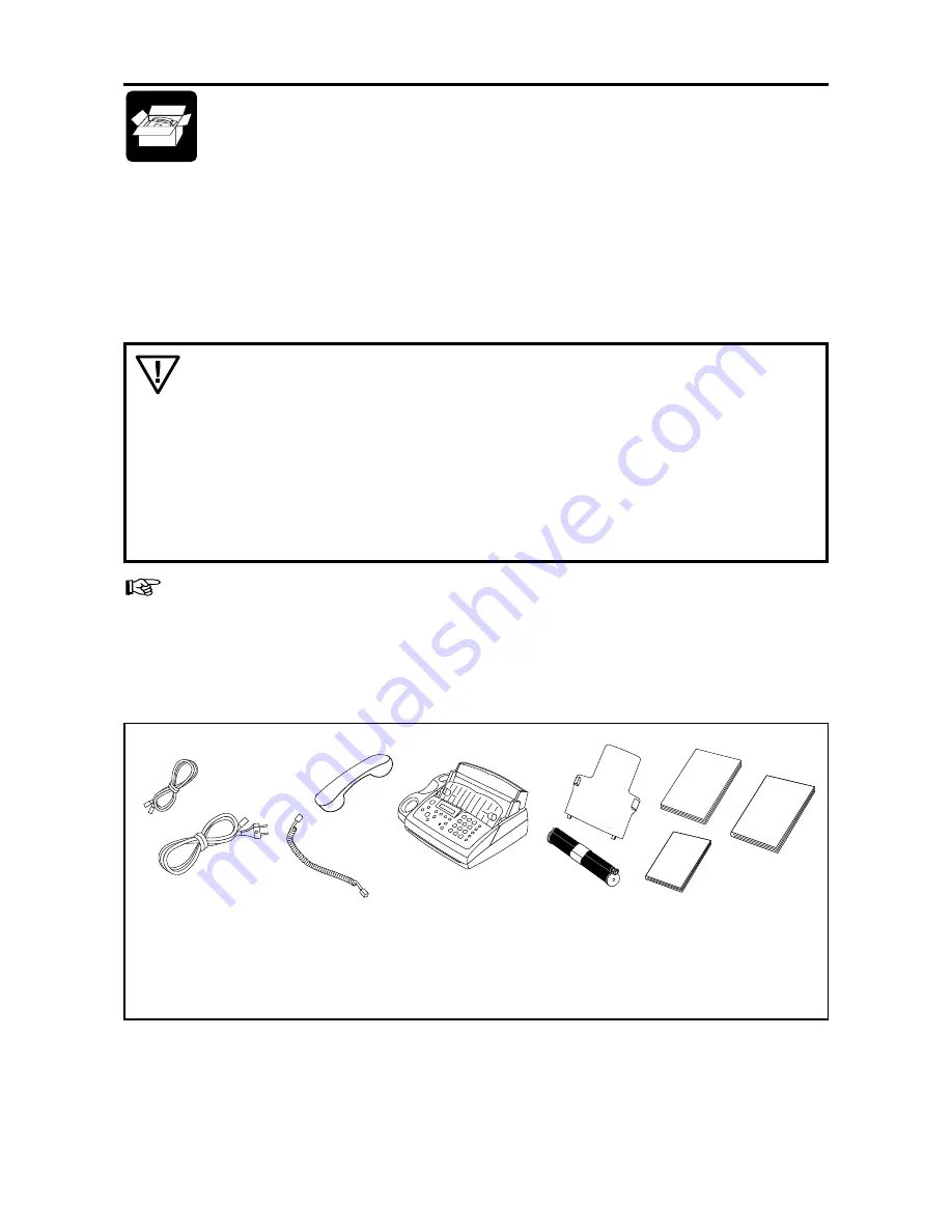 Philips Fax Machine User Manaul Download Page 4