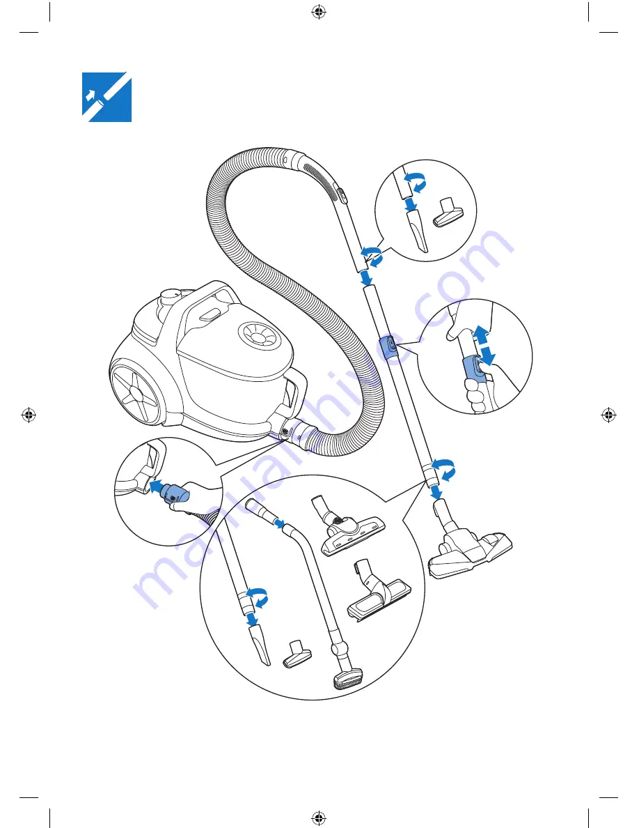 Philips FC9524 Directions For Use Manual Download Page 4