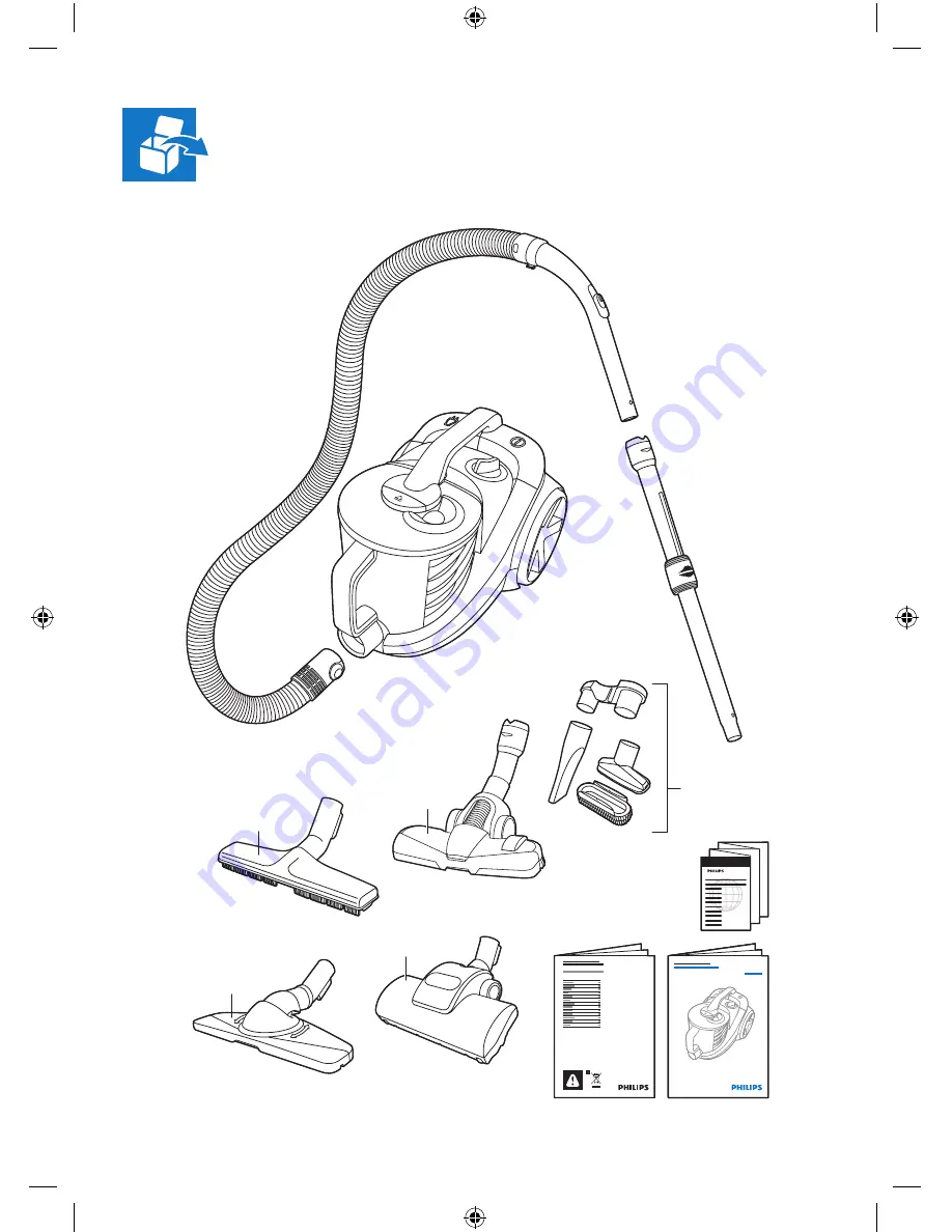 Philips FC9724 Скачать руководство пользователя страница 3