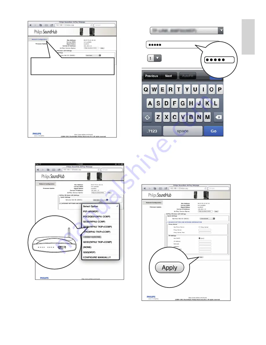 Philips Fidelio SoundHub CSS9216/12 User Manual Download Page 13