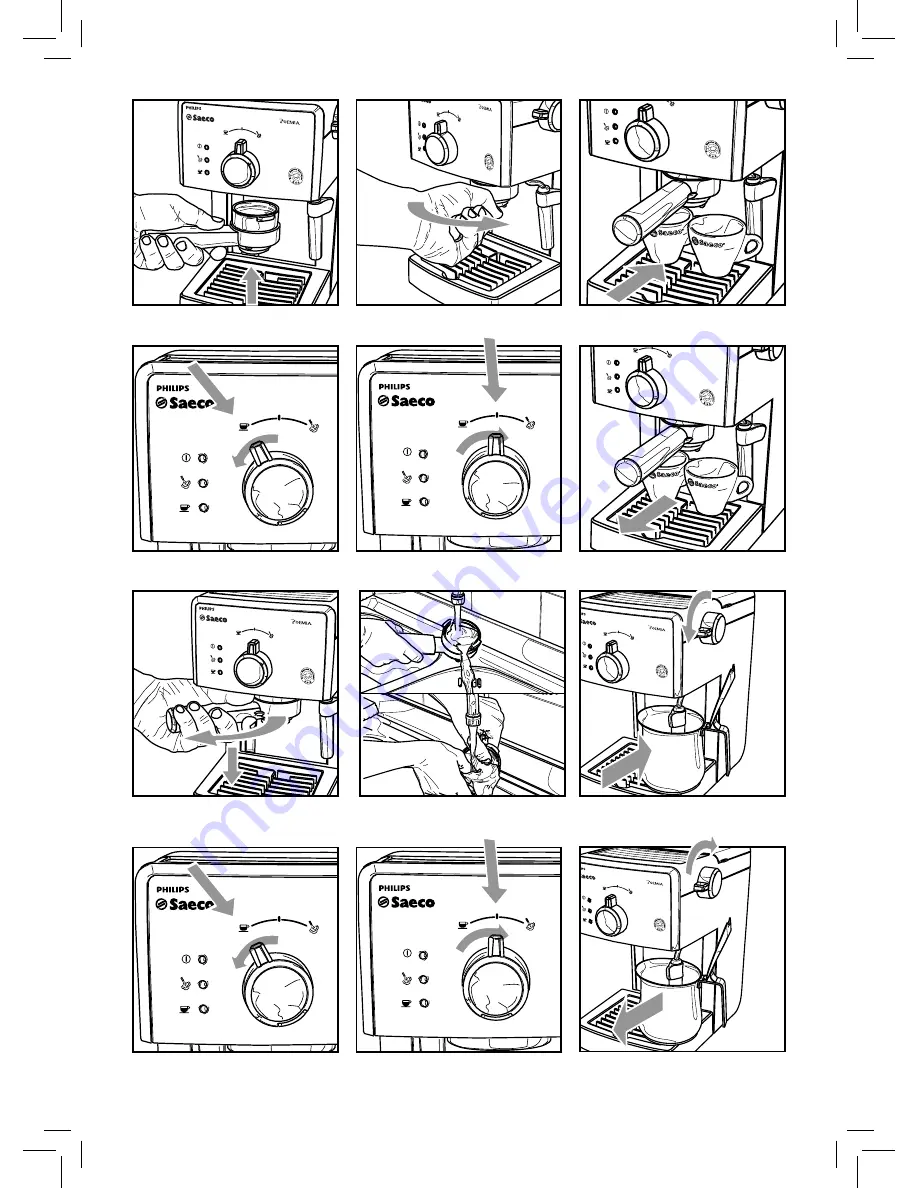 Philips FOCUS HD8323/01 Operating Instructions Manual Download Page 4