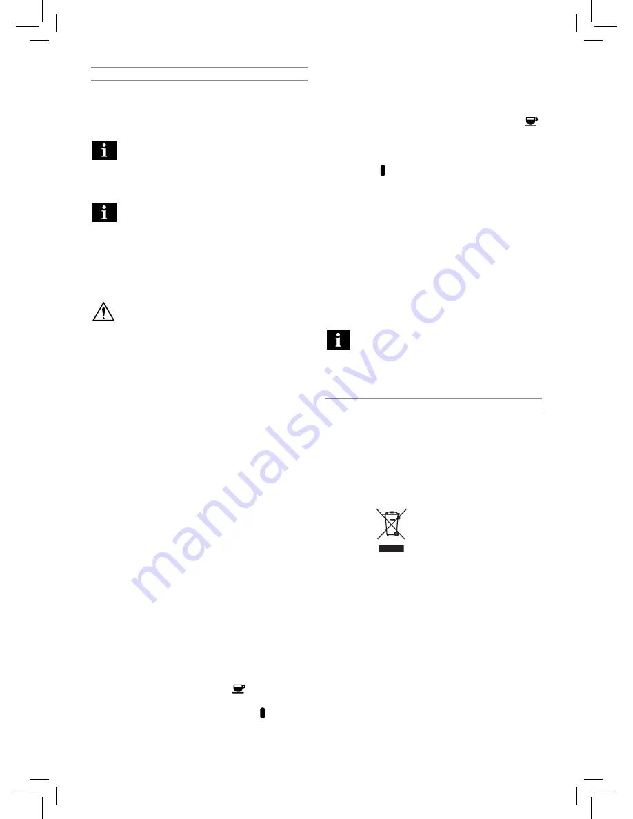 Philips FOCUS HD8323/01 Operating Instructions Manual Download Page 20